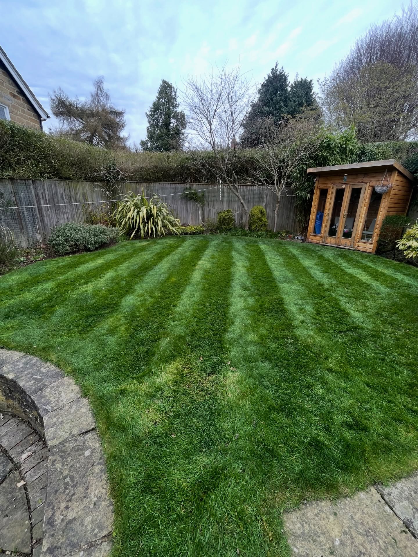 Maintained front garden in Leeds
